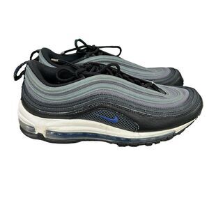 Nike Air Max 97 Black Racer Blue Mens Size 10 DM9105 001
